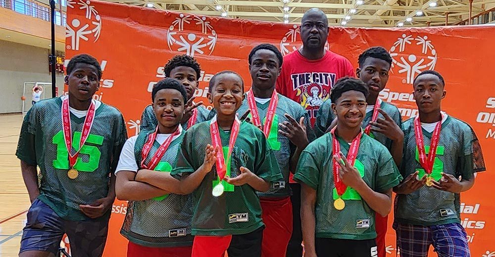 Yazoo City Wins Gold in Division 2 Unified Basketball
