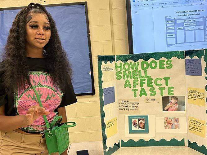 Science Fair Boards And Experiments Mississippi Achievement School